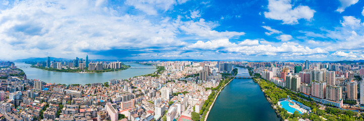 Fototapeta na wymiar Urban scenery of Huizhou City, Guangdong Province, China