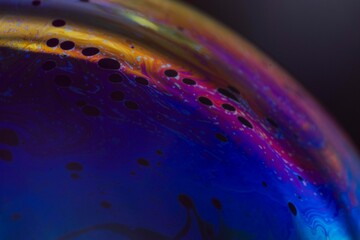 water drops on the glass