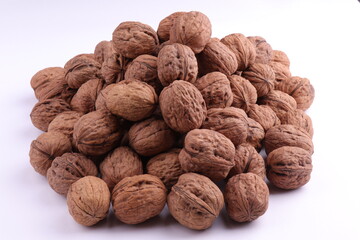 delicious and healthy walnuts all together