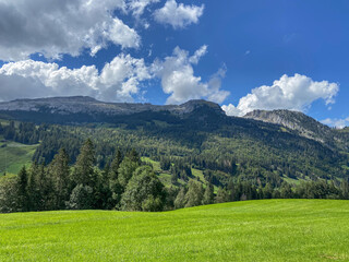 Gr&uuml;ne Idylle im Unesco Biosph&auml;renrerservat Entlebuch