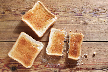 Grilled toasted bread