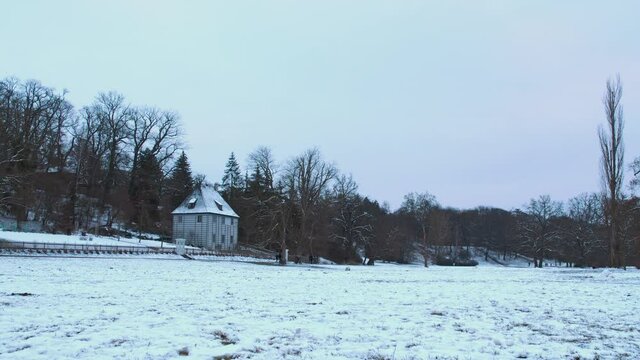 Goethe&acute;s Gartenhaus at Ilm Park, in Weimar Germany