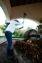 Agave distillation process for tequila production

