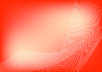 orange and white abstract background with white lines, Beautiful color orange and white sample in A4 size, labels of your business, orange and white pattern for posters.