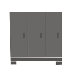 simple icon graphic illustration cabinet