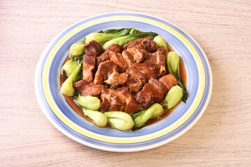 Wuxi style pork ribs - A popular Chinese food   