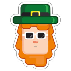Vector Saint Patrick s Day character leprechaun