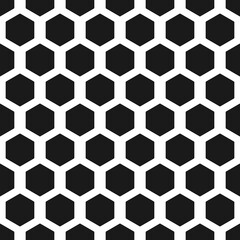 Seamless honeycombs or cells background. Hexagon pattern. Geometric seamless texture.