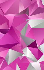 Obraz premium 3d Triangles, abstract background. Design wallpaper.