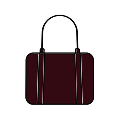 handbag icon. women bag sign. Ladies bag vector illustration.