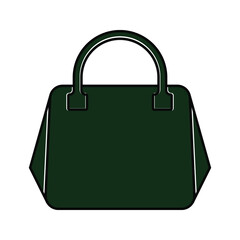 handbag icon. women bag sign. Ladies bag vector illustration.