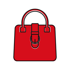 handbag icon. women bag sign. Ladies bag vector illustration.