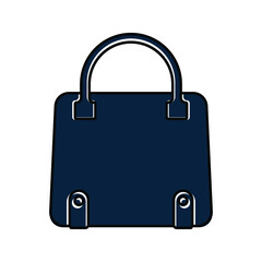 handbag icon. women bag sign. Ladies bag vector illustration.