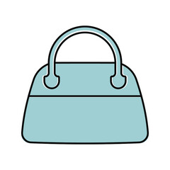 handbag icon. women bag sign. Ladies bag vector illustration.