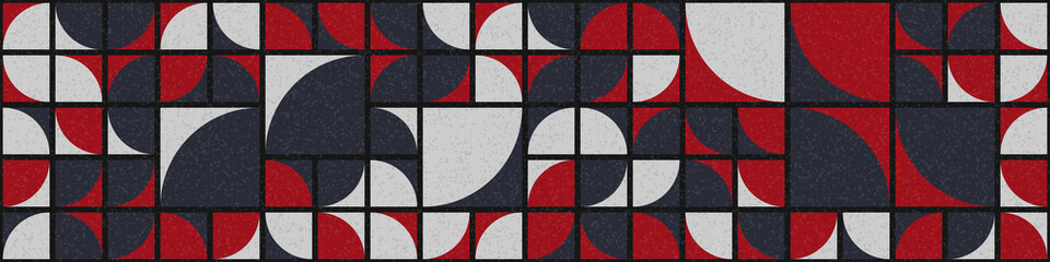 Abstract Geometric Pattern generative computational art illustration