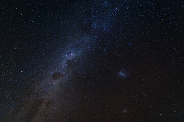 Beautiful african night sky, galaxy background © Jirawatfoto