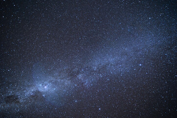 Beautiful african night sky, galaxy background