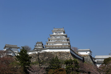 初春の姫路城