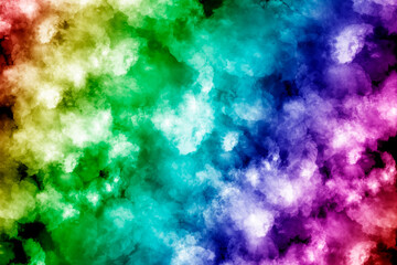 Colorful smoke background image