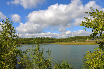 lake and sky
