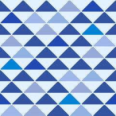Japanese Triangle Square Diamond Vector Seamless Pattern