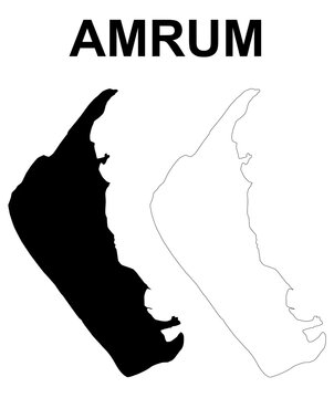 Karte von Amrum