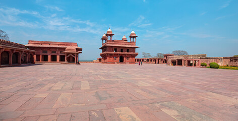 UNESCO World Heritage site Fatehpur Sikri - It is a city in Agra district in India (Constructed by...