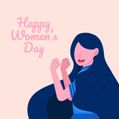 International happy women's day.