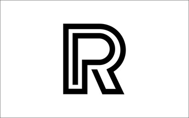 Obraz premium Illustration vector graphic of letter RP icon logo template design