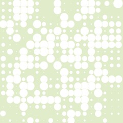 background with white circles