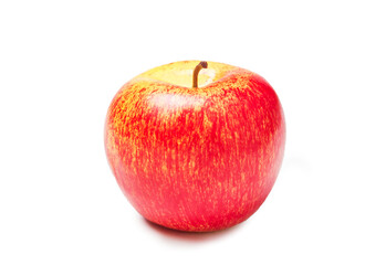 
Red apple isolated on white background