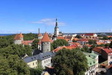 Fototapeta premium Beautiful European Town