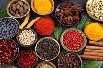 Spices and herbs.
