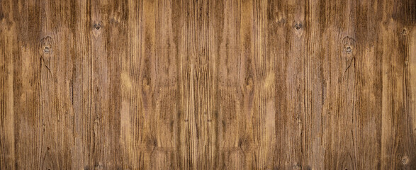 old brown rustic dark grunge wooden texture - wood background banner	