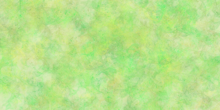 green abstract acrylic background with brush strokes and splashes	