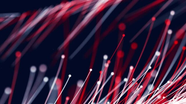 High speed line abstract technology background digital fiber hi tech concept