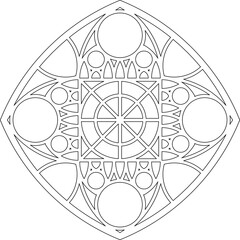 Rose Window, Fig. 20, square 1, base, triangular 2, framework