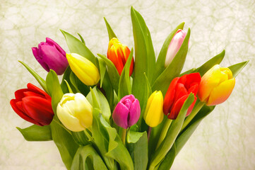 Blumenstrauß als Geschenk