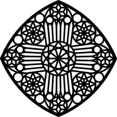 Rose Window, Fig. 20, square 2, round 1