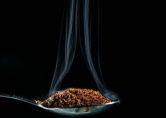 instant coffee granules