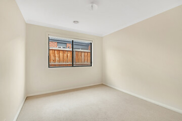 Empty and unfurnished brand new apartment
