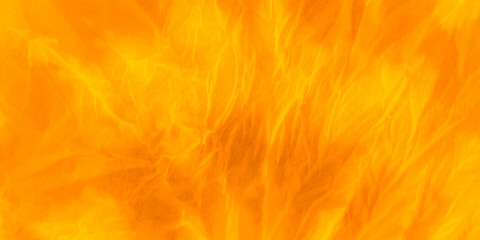 Amber Splash Background. Modern Tie-Die. Sepia