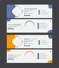 Professional Gmail signature template