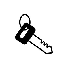 Key Vector Icon Style Illustration. EPS 10 File