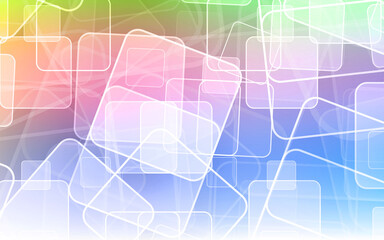 Abstract technology background Hi-tech communication concept innovation background illustration