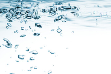 Bubbles in water