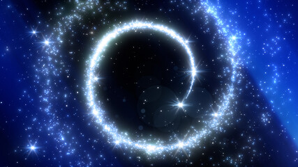 Star Glitter Sparkling Particles Fireworks twinkle 3D illustration