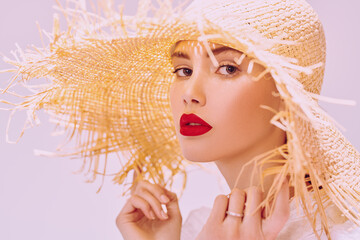 romantic summer girl