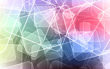 Abstract technology background Hi-tech communication concept innovation background illustration