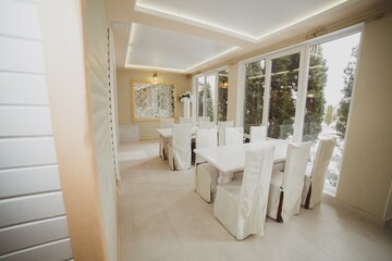 interior of restaurant 